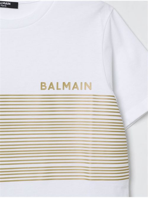 T-shirt, unisex, logata. BALMAIN | BX8R81 Z3186100OR